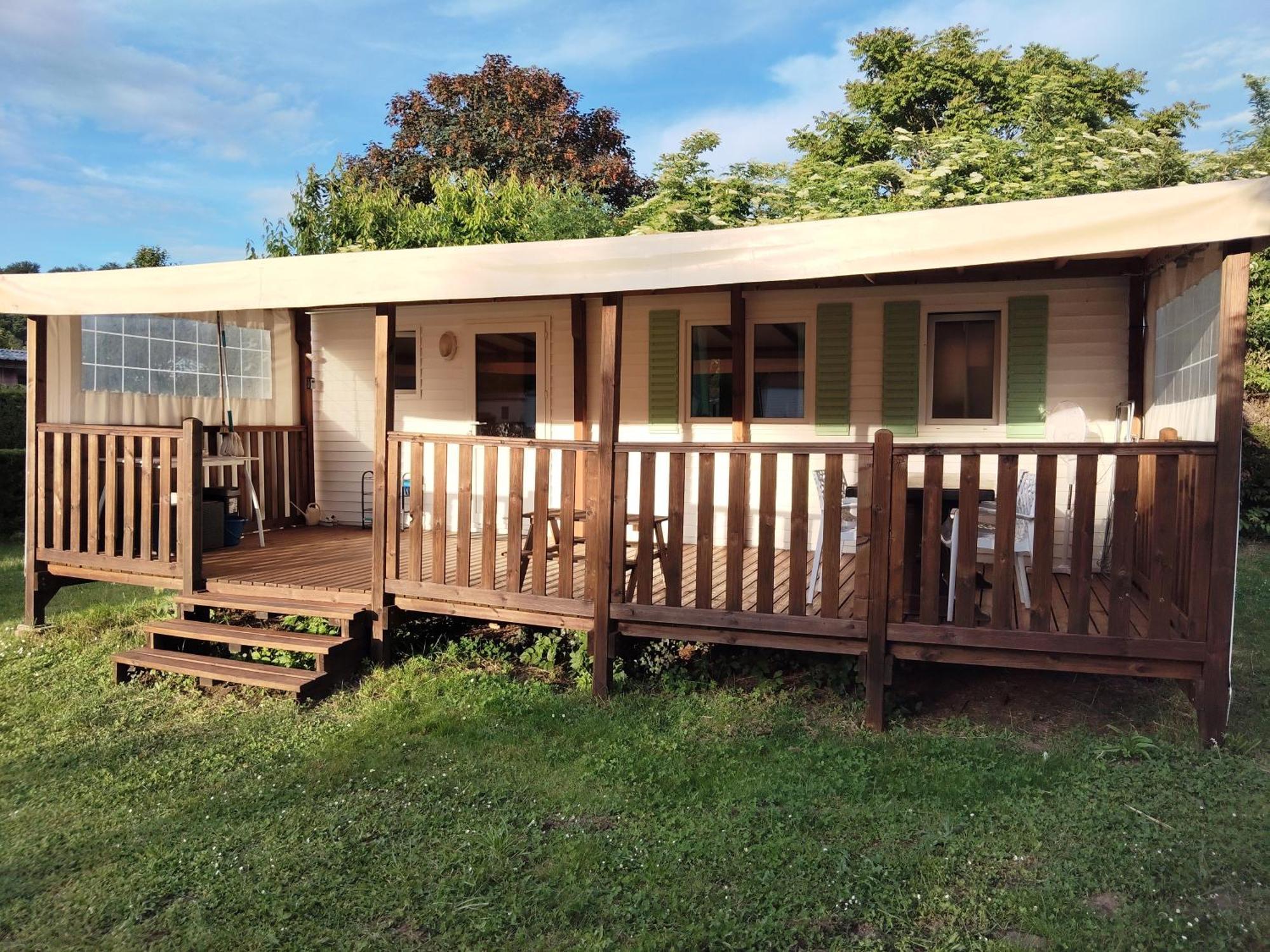 Mobil Home For Chilling Out Camping Park *** Foix Esterno foto